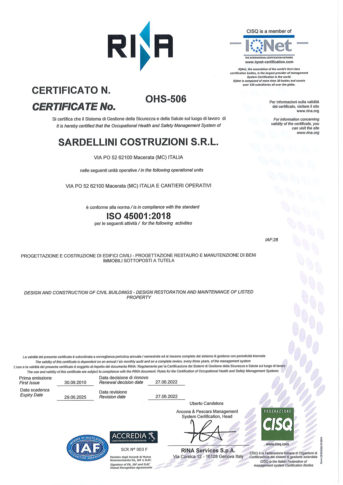 Certificato-ISO-45001.2018